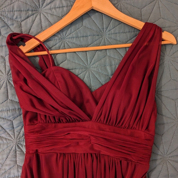 Merlot maxi dress ❤️ Prom - Picture 5 of 5